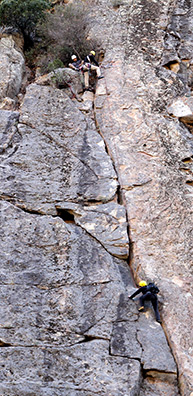 Ojai Valley rock climbing