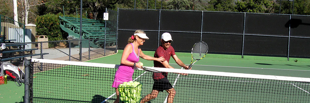 Tennis lessions in Ojai with Stacy Potter